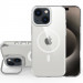 Фото Чохол TPU Space Case Apex with Magnetic Safe на Apple iPhone 13 / 14 / 15 (6.1") (Silver) на vchehle.ua