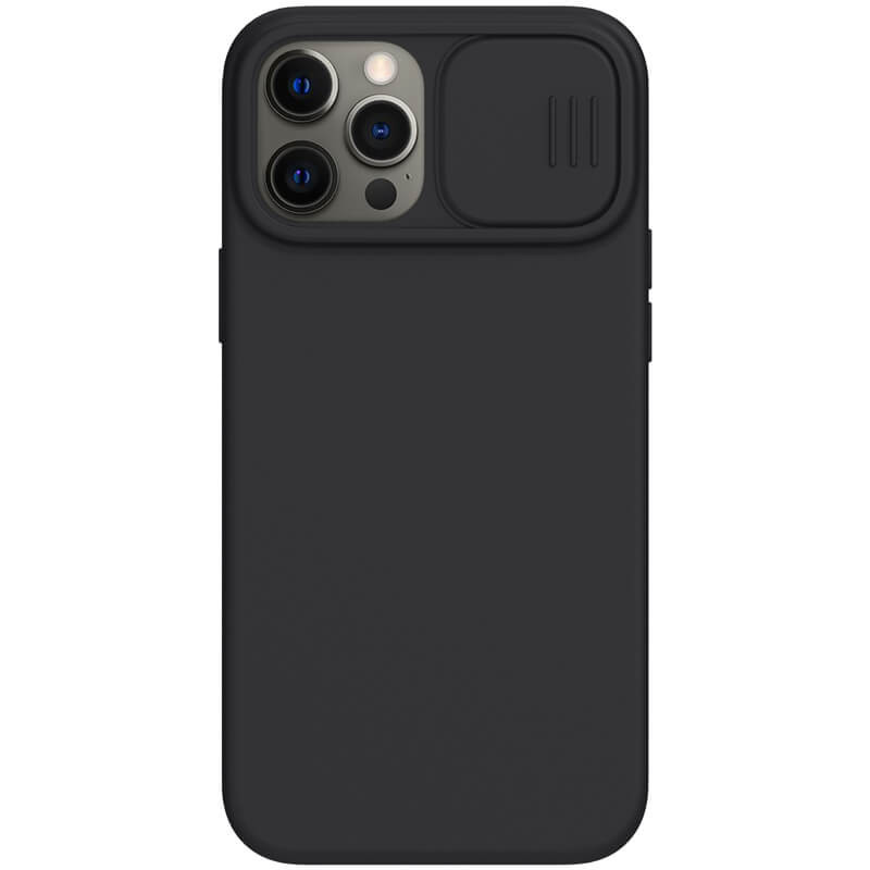 

Силіконова накладка Nillkin Camshield Silky Magnetic на Apple iPhone 12 Pro Max (6.7") (Чорний) 1179891