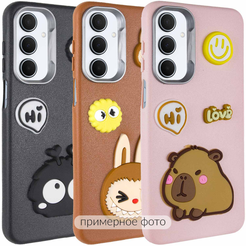 Чохол TPU Leather Toys на Xiaomi Redmi Note 13 Pro 4G / Poco M6 Pro 4G