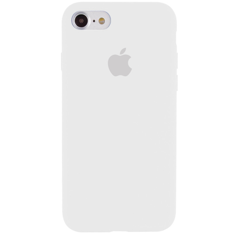 Чехол Silicone Case Full Protective (AA) для Apple iPhone 6/6s (4.7") (Белый / White)
