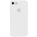 Чехол Silicone Case Full Protective (AA) для Apple iPhone 6/6s (4.7") (Белый / White)