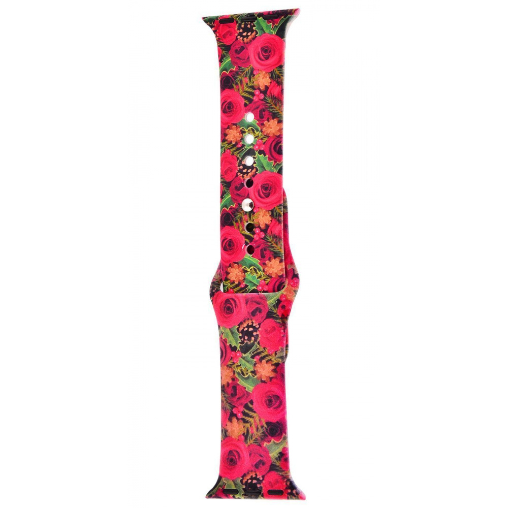 Ремешок Apple Watch Flowers 42 mm/44 mm (07)