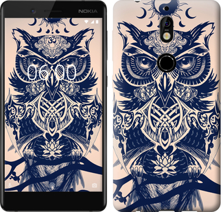 

Чехол Узорчатая сова для Nokia 7 627636