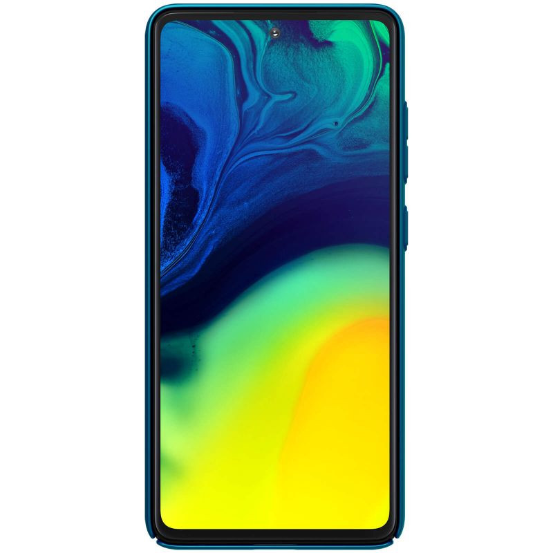 Фото Чехол Nillkin Matte для Samsung Galaxy A72 4G / A72 5G (Бирюзовый / Peacock blue) на vchehle.ua