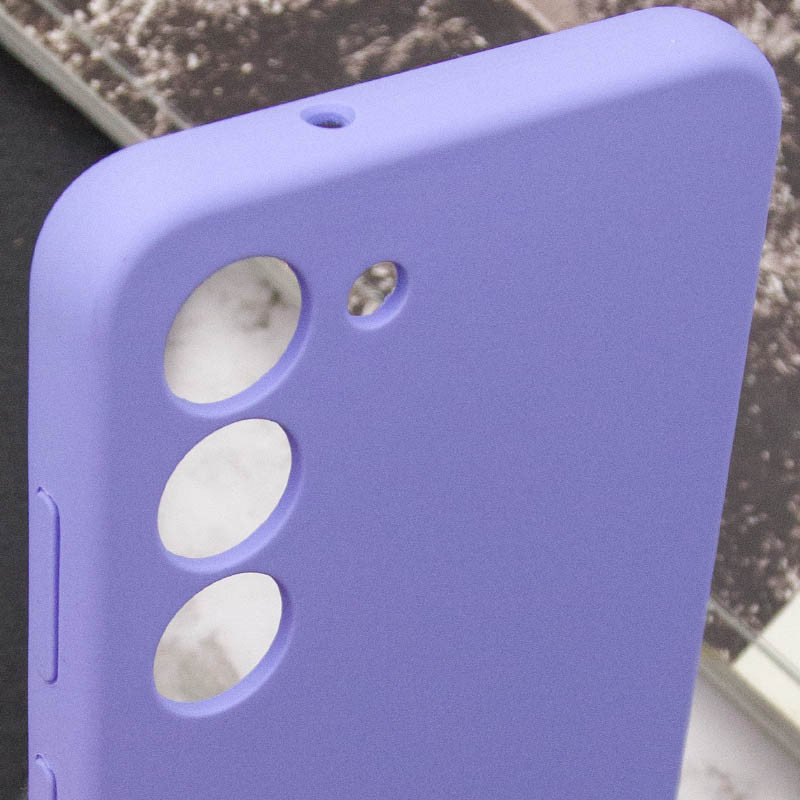 Заказать Чехол Silicone Cover Lakshmi Full Camera (AAA) для Samsung Galaxy S24+ (Сиреневый / Dasheen) на vchehle.ua