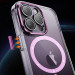 Купити Чохол TPU+PC Colorful with Magnetic Safe на Apple iPhone 12 Pro Max (6.7") (Pink) на vchehle.ua