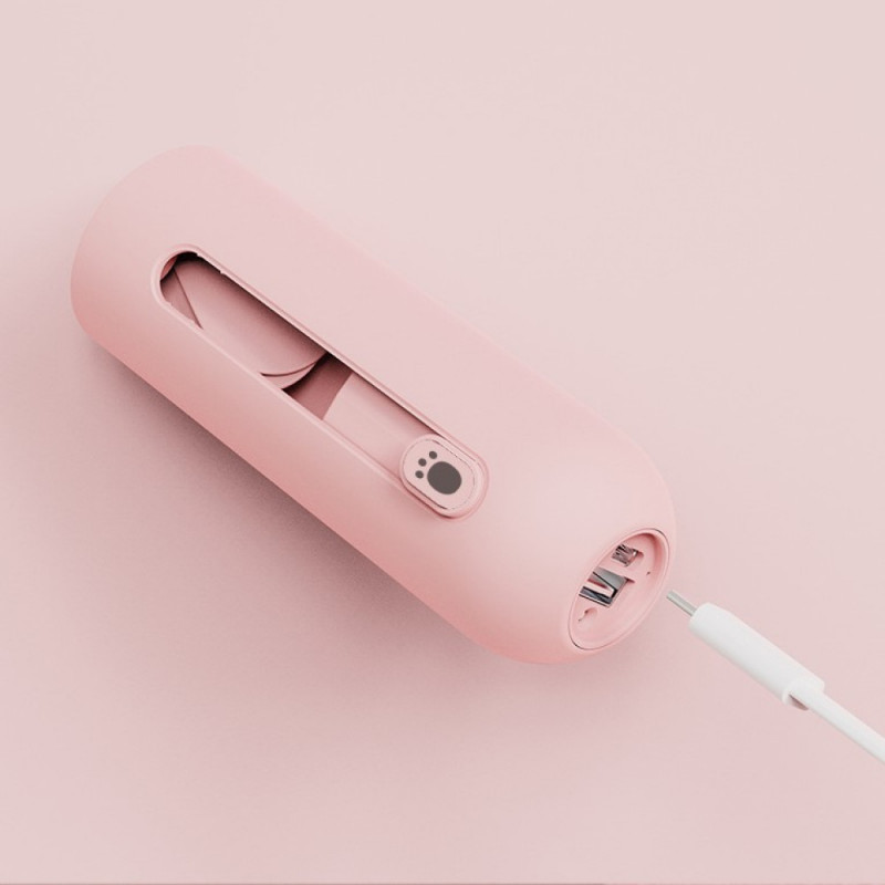 Фото Уценка Вентилятор Remax F12 Little Bear Series Mini (Поврежденная упаковка / Pink) в магазине vchehle.ua
