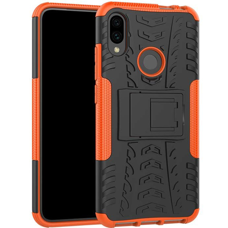 

Противоударный двухслойный чехол Shield для Xiaomi Redmi Note 7S (Оранжевый) 684799