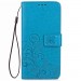 Кожаный чехол (книжка) Four-leaf Clover с визитницей для Meizu M5 Note