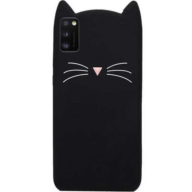 

Силіконова накладка 3D Cat на Samsung Galaxy A41 (Чорний) 905649