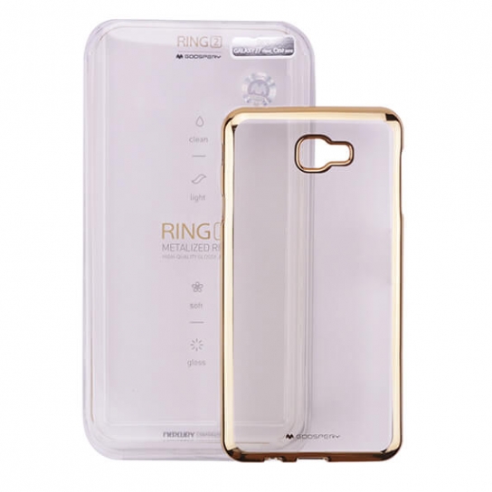 

TPU чохол Mercury Ring 2 на Samsung G610F Galaxy J7 Prime (2016) (Золотий) 60148