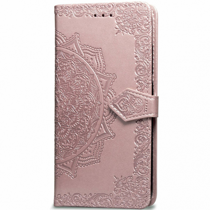 Кожаный чехол (книжка) Art Case с визитницей для Samsung Galaxy A20 / A30 (Розовый)