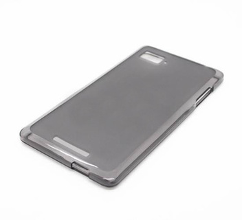 TPU чехол для Lenovo K910 (VIBE Z) (Серый (soft touch))