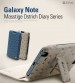 Чехол Zenus Ostrich Diary (2 цвета) для Samsung Galaxy Note GT-N7000 i9220