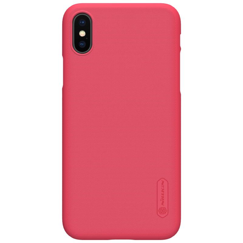 Фото Чохол Nillkin Matte на Apple iPhone X (5.8") / XS (5.8") (Червоний) в маназині vchehle.ua