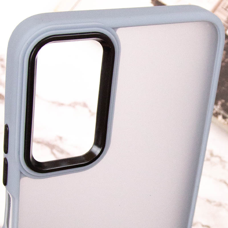 Купить Чехол TPU+PC Lyon Frosted для Motorola Edge 50 Fusion / G85 (Sierra Blue) на vchehle.ua