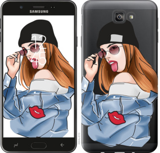 

Чехол Девушка v3 для Samsung Galaxy J7 Prime 842796