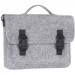 Фото Войлочный портфель Gmakin (GS16) для Macbook Air/Pro 13/ 13,3 на пластиковых застежках (Серый) на vchehle.ua