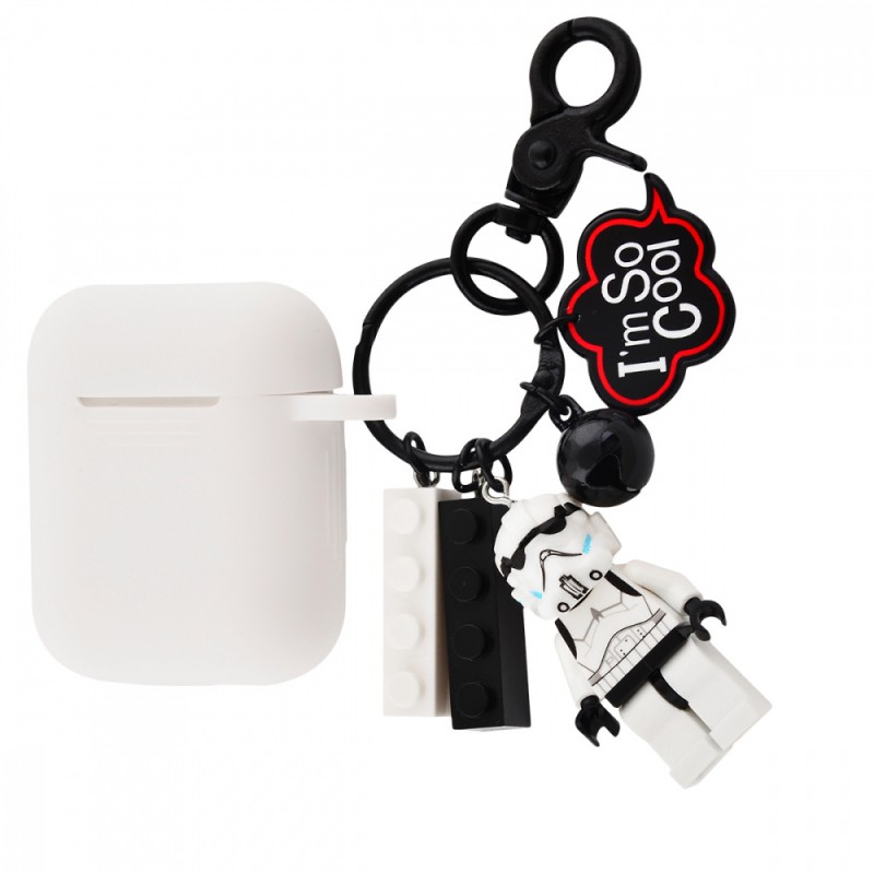 

Силіконовий футляр Lego Heroes series для навушників AirPods (Штурмовик Білий) 715987