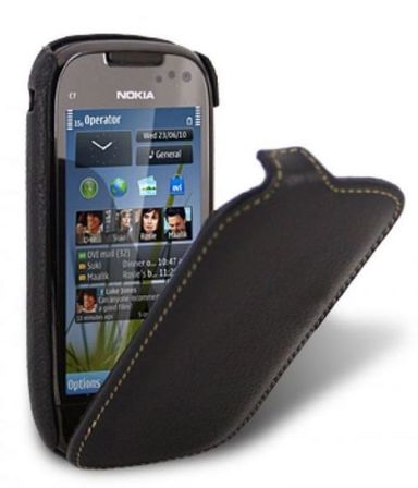 # Кожаный чехол Melkco (JT) для Nokia C7/701