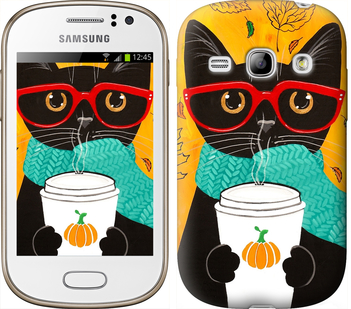 

Чохол Осінній кіт на Samsung Galaxy Fame S6810 580956