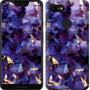 Чехол Кристаллы для Google Pixel 3 XL