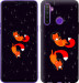 Чехол Лисички в космосе для Realme 5