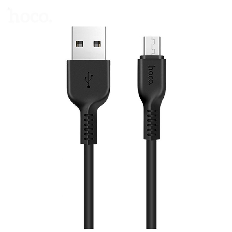 Дата кабель Hoco X13 USB to MicroUSB (1m) (Чорний)
