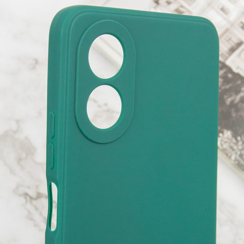 Купити Силіконовий чохол Candy Full Camera на Oppo A58 4G (Зелений / Green) на vchehle.ua