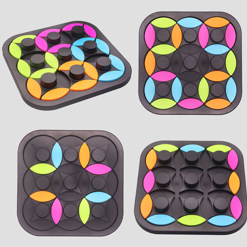 Настольная интерактивная игра Ummi 22049 Rotate Puzzle (Black) в магазине vchehle.ua