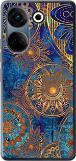 Чохол Золотий візерунок на Tecno Camon 20 Pro