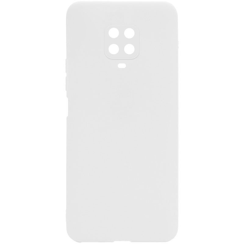 Силіконовий чохол Candy Full Camera на Xiaomi Redmi Note 9s / Note 9 Pro / Note 9 Pro Max (Білий / White)
