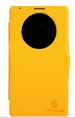 Кожаный чехол (книжка) Nillkin Fresh Series для LG D855/D850/D856 Dual G3 (Желтый)