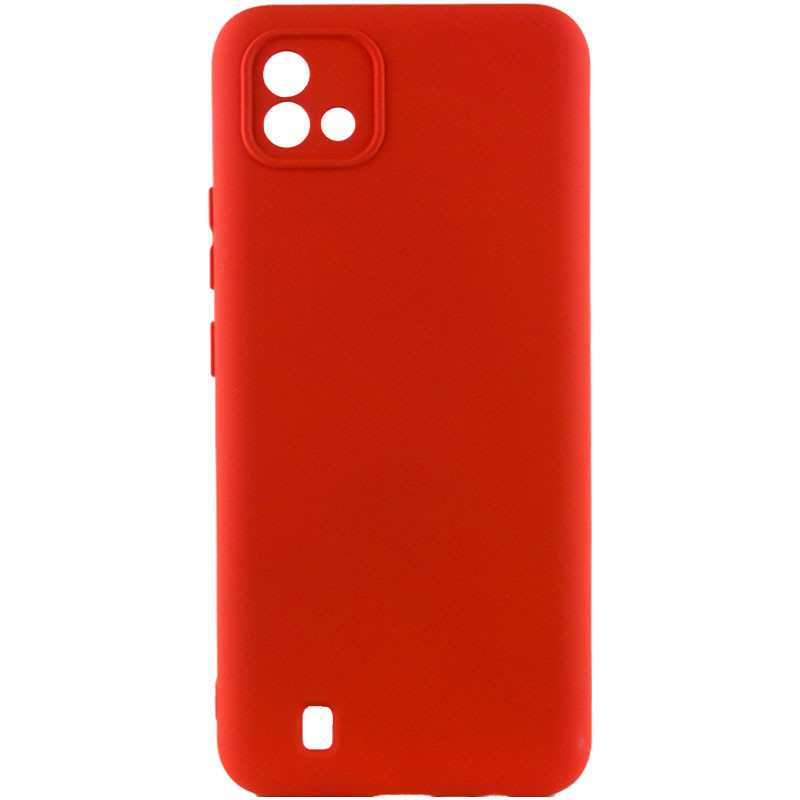 Чехол Silicone Cover Lakshmi Full Camera (A) для Realme C11 (2021) (Красный / Red)