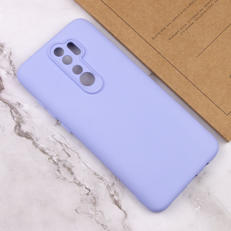 Чехол TPU GETMAN Liquid Silk Full Camera для Xiaomi Redmi 9 (Сиреневый / Dasheen) в магазине vchehle.ua