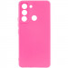 Чохол Silicone Cover Lakshmi Full Camera (AAA) на TECNO Pop 5 LTE (Рожевий / Barbie pink)