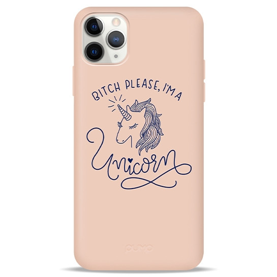 Чохол Pump Silicone Minimalistic на Apple iPhone 12 Pro / 12 (6.1") (Unicorn Girl)