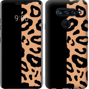 

Чехол Пятна леопарда для LG V40 ThinQ 726983