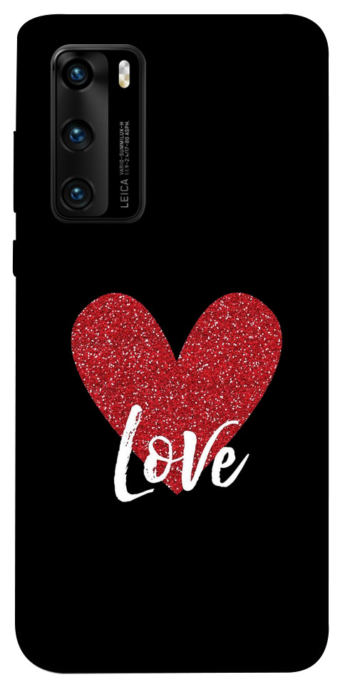 

Чехол Красное сердце для Huawei P40 1099784