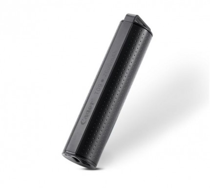 Фото Портативное зарядное устройство Power Bank Cager (Пластиковый Цилиндр) (2600mAh) (Черный) на vchehle.ua