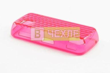 Фото # TPU чехол для Nokia 5228/5230 (Розовый (диамант)) в магазине vchehle.ua