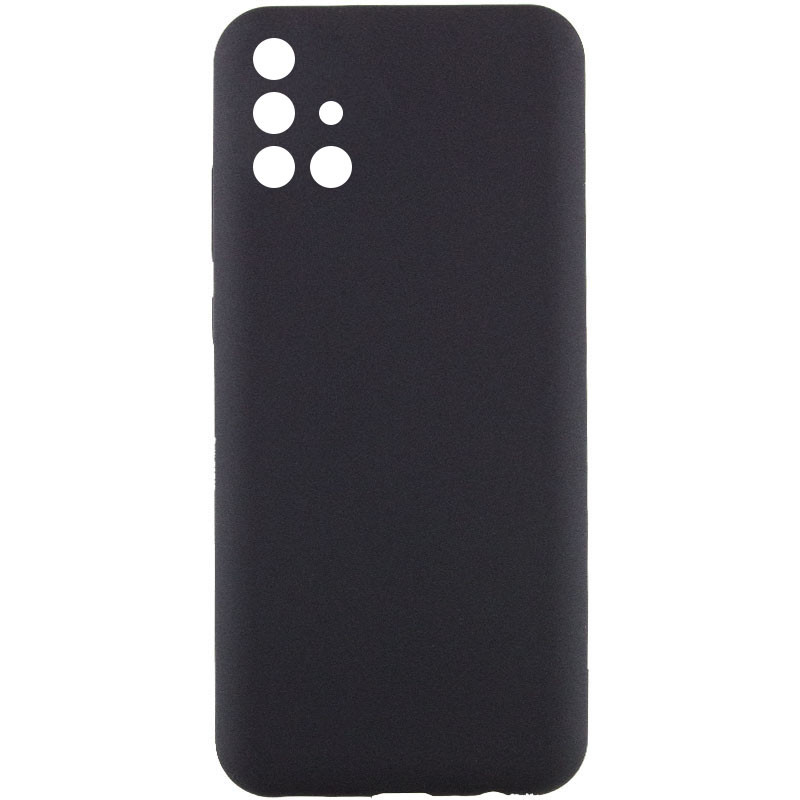 Чохол Silicone Cover Lakshmi Full Camera (AAA) на Samsung Galaxy A51 (Чорний / Black)