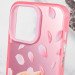 Купить TPU+PC чехол TakiTaki Love magic glow для Apple iPhone 15 (6.1") (Romantic kitten / Pink) на vchehle.ua