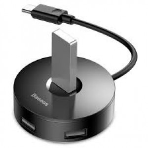 Переходник HUB Baseus Round Box Type-C to USB 3.0 + 3USB 2.0 (CAHUB-G)