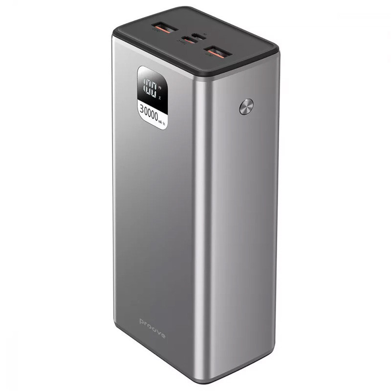 Портативное ЗУ Proove Guardian 22.5W 30000 mAh (Metal gray)