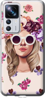 

Чехол Девушка с цветами v2 для Xiaomi 12T Pro 1590190