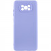 Чохол Silicone Cover Lakshmi Full Camera (AA) на Xiaomi Poco X3 NFC / Poco X3 Pro (Бузковий / Dasheen)