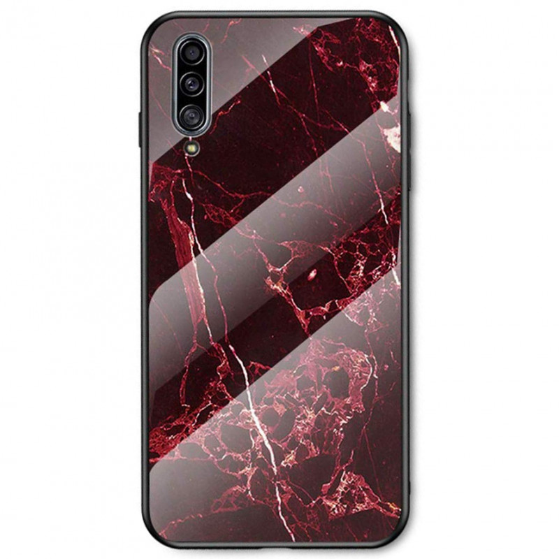 

TPU+Glass чехол Luxury Marble для Xiaomi Mi 9 Pro (Марсала / Бордовый) 786529
