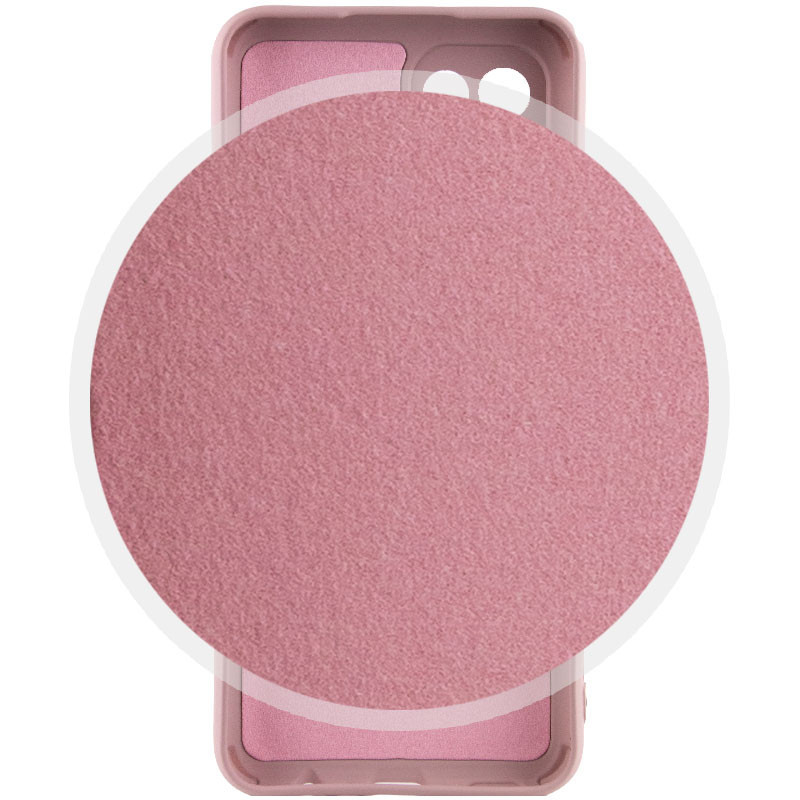 Фото Чехол TPU GETMAN Liquid Silk Full Camera для Samsung Galaxy A05 (Розовый / Pink Sand) на vchehle.ua