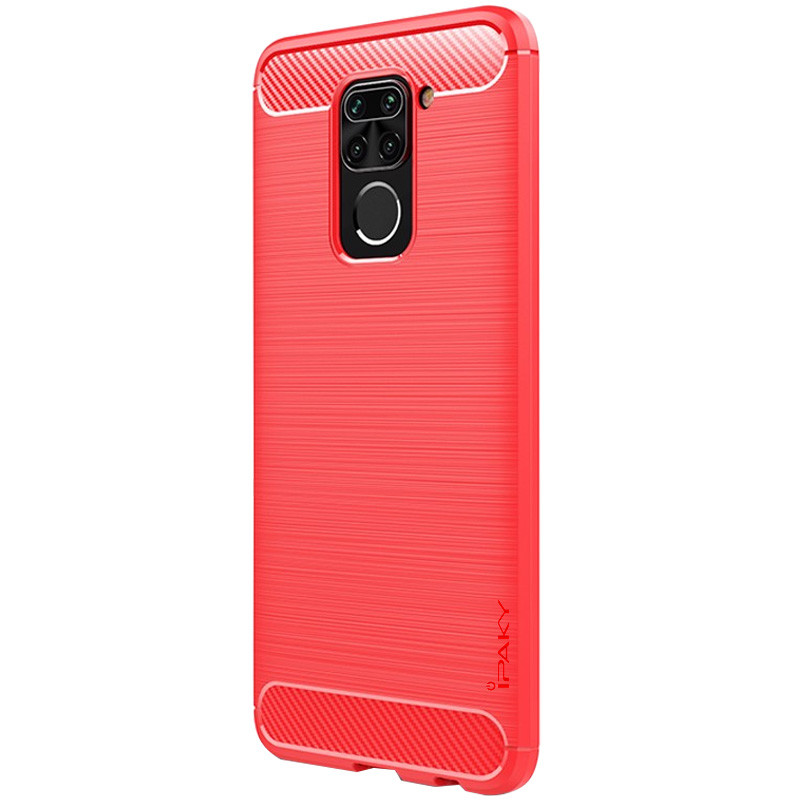 

TPU чехол iPaky Slim Series для Xiaomi Redmi Note 9 (Красный) 906356